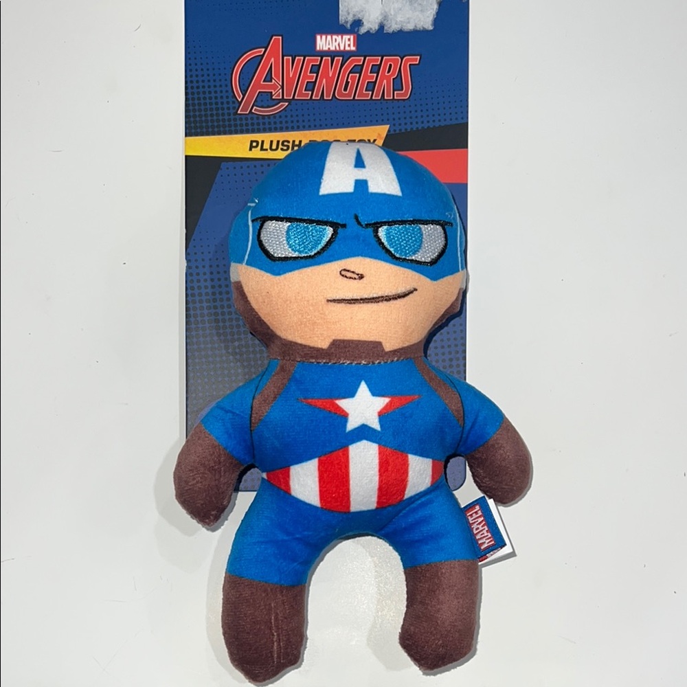Marvel Avengers Captain America Plush Dog Toy
